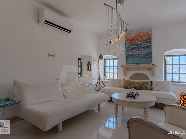 Bodrum Türkbükünde Eşyalı 1+1 Kış Bahçeli Müstakil Taş Ev - Görsel 3