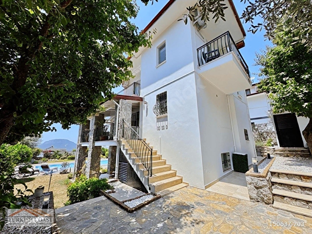 Fethiye Ölüdenizde Satılık Büyük Bahçeli Lüks Villa - Görsel 25