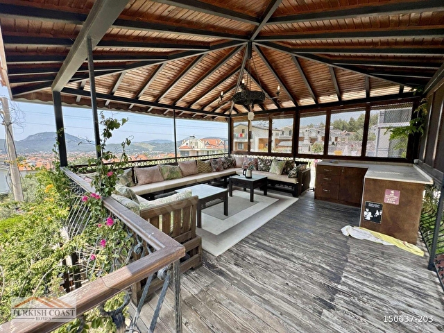 Fethiye Ölüdenizde Satılık Büyük Bahçeli Lüks Villa - Görsel 10