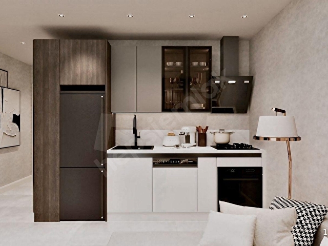 BELEK MEVA WHITE DREAMS 1+1 SIFIR SİTE İÇİ YÜZME HAVUZLU BAHÇELİ - Görsel 13