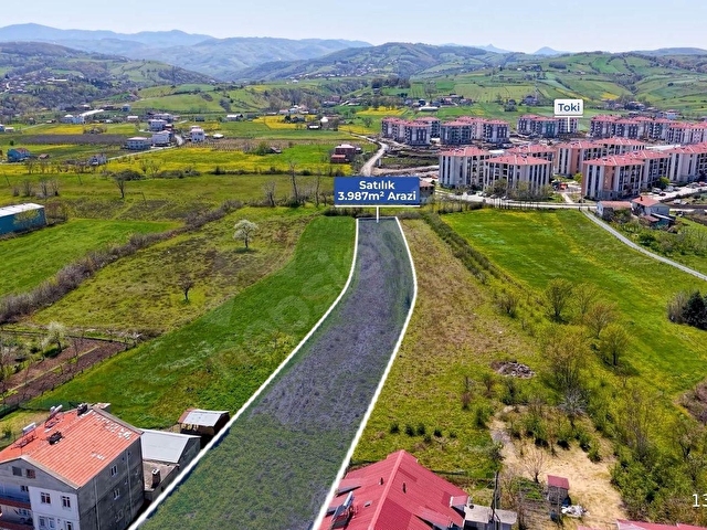 SAMSUN 19 MAYISTA ANA YOLA CEPHE SATILIK TARLA - Görsel 9
