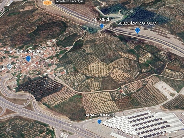 DIALOG DAĞ / BURSA GEMLİK ENGÜRÜCÜK 449 m2 SATILIK ZEYTİNLİK - Görsel 8