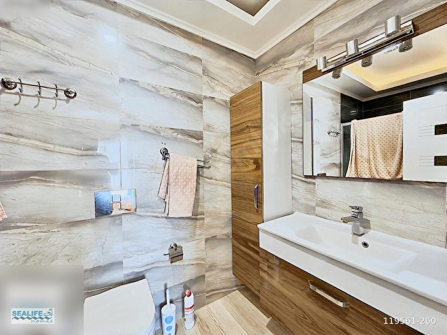 Satılık 3+1 Eşyalı Deniz Manzaralı Daire - Görsel 22