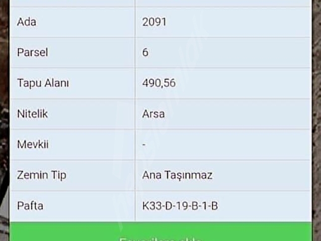 491 METRE MEHMET AKİF ERSOY MAHALLESİNDE ARSA - Görsel 3