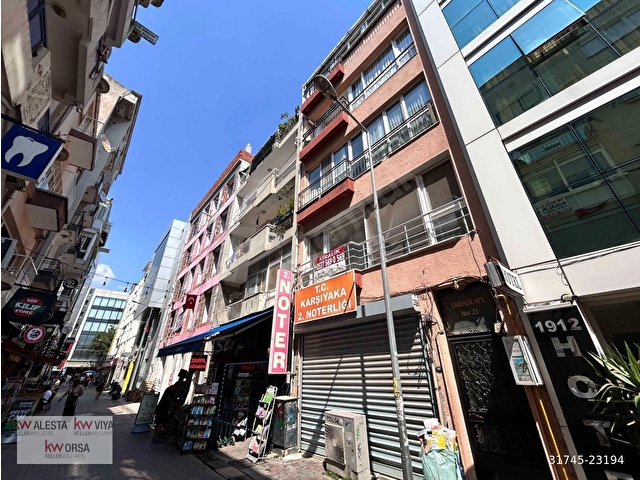 KARŞIYAKA ÇARŞIDA İŞ YERİNE UYGUN ZEMİN ÜSTÜ KİRALIK 2+1 DAİRE - Görsel 2