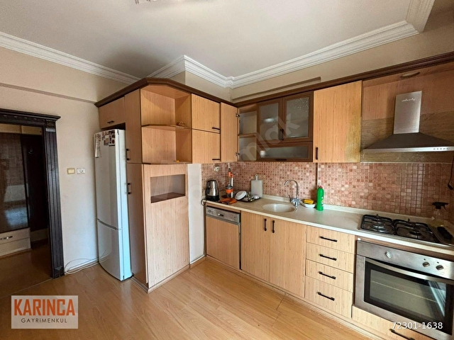 KARINCADAN MEZİTLİDE BAĞIMSIZ MUTFAKLI ARA KATLI GENİŞ 3+1