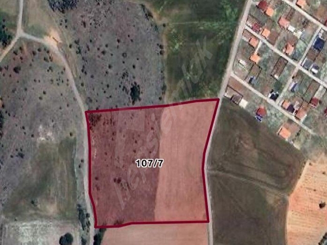 GÜZELHİSAR  PEÇENEK ARASINDA 2 YOL CEPHELİ TEK TAPULU DÜZ TARLA - Görsel 3