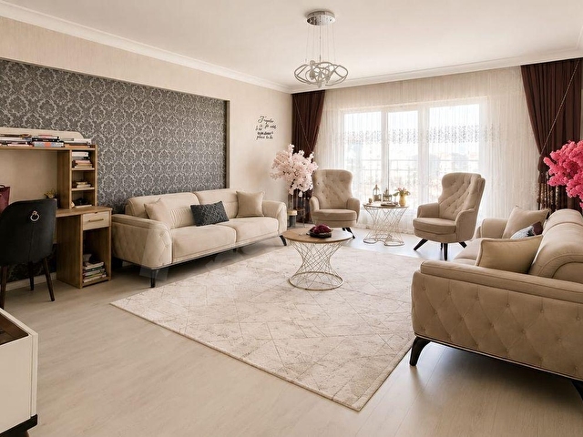 PURSAKLAR MERKEZDE 190 M² GENIŞ KULLANIMLI 4+1 SATILIK DAIRE - Görsel 5