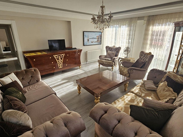 3+1 LÜX EŞYALI KİRALIK DAİRE 14 BURDA AVM KARŞISI PARK MANZARALI - Görsel 12