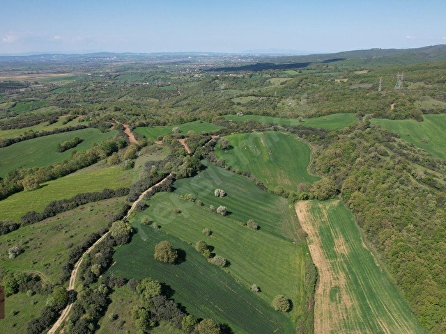 ÇANAKKALE BİGA ÇELTİK MÜSTAKİL TAPU TARLA 7.350 M2 - Görsel 4