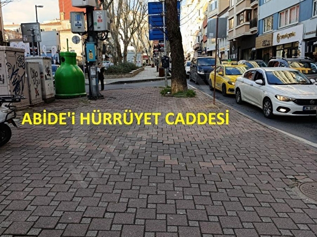 ŞİŞLİ ABİDEİ HÜRRÜYET CADDESİNDE HER SEKTÖRE  UYGUN 3 KATLI NET 200 M2 İŞ YERİ - Görsel 2
