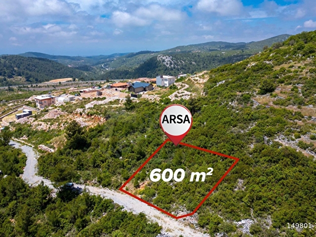 ALANYA GÜZELBAĞ FATİH MAH. SATILIK VİLLA/KONUT İMARLIARSA 600 m2 - Görsel 3