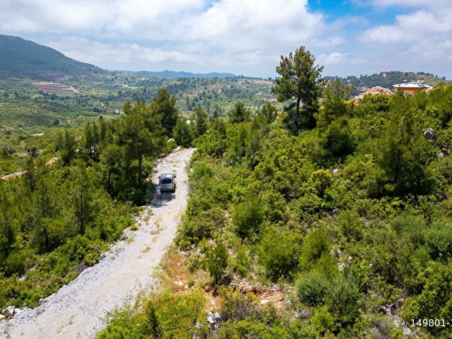 ALANYA GÜZELBAĞ FATİH MAH. SATILIK VİLLA/KONUT İMARLIARSA 600 m2 - Görsel 16