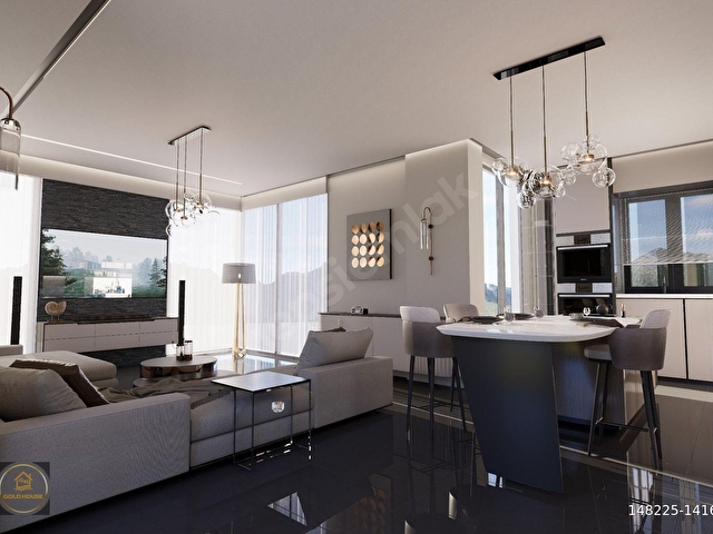 Gold House dan Satılık Villalar Avantajlı Ödeme Koşullarıyla Projeden - Görsel 11