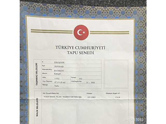 BATIKENT BURSA YOLU ÜZERİ İMAR KAPSAMINDA VİLLALIK 175mt - Görsel 5