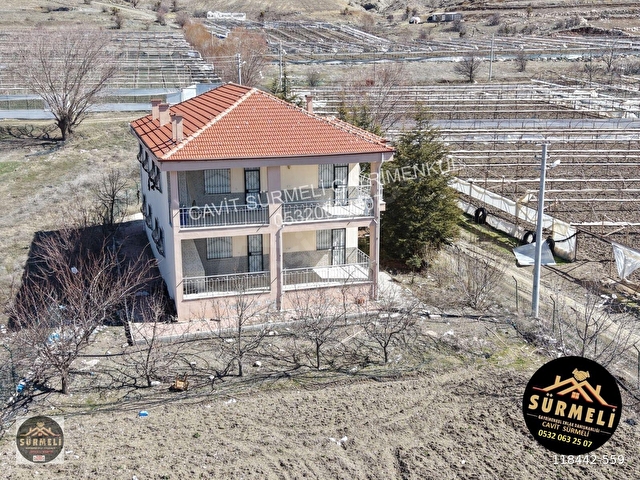 YAYLA KAYABAŞDA MÜSTAKİL BAHÇELİ EV VE 5642 M2 TARLASI İLE