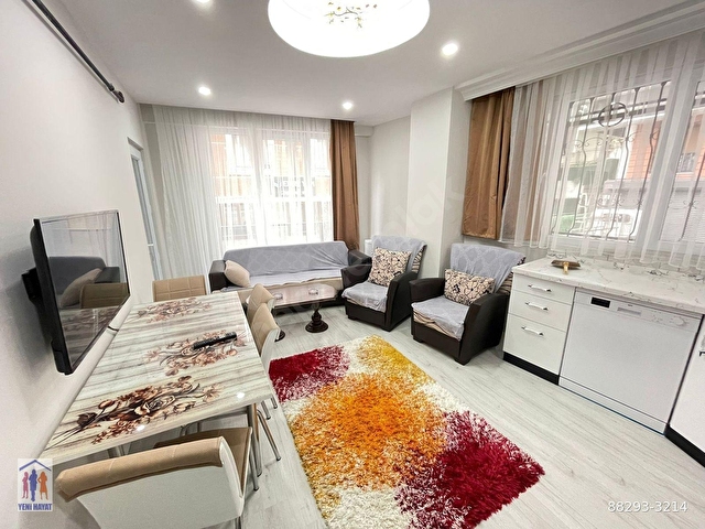 ALİBEYKÖYDE METROYA 6-7 DK MESAFEDE 2+1 EŞYALI SATILIK DAİRE