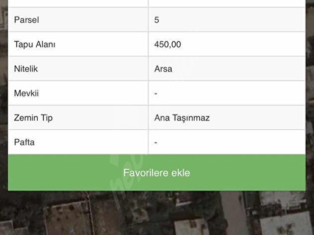 SATILIK 450 m2 VİLLALIK KÖŞE PARSEL - Görsel 2