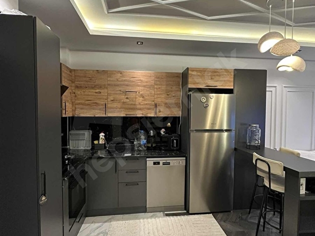 ATAKUMDA LÜKS EŞYALI HAVUZLU DENİZ MANZARALI KONSENPT 1+1 DAİRE - Görsel 30