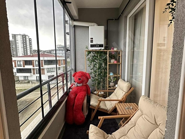 ATAKUMDA LÜKS EŞYALI HAVUZLU DENİZ MANZARALI KONSENPT 1+1 DAİRE - Görsel 13