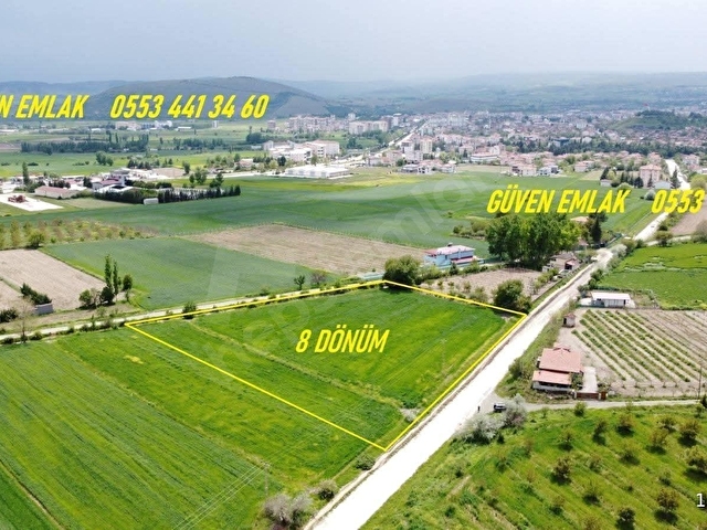GÜVEN EMLAKTAN SATILIK İMARA YAKIN 8 DÖNÜM ARAZİ - Görsel 5