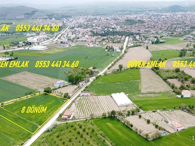 GÜVEN EMLAKTAN SATILIK İMARA YAKIN 8 DÖNÜM ARAZİ - Görsel 11