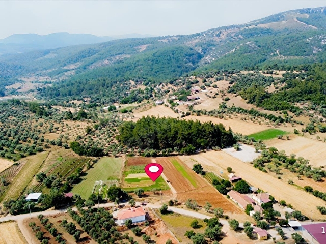 Muğla Milas Çamovalıda Satılık Köy İçi İmarlı 4 Dönüm Tarla... - Görsel 3