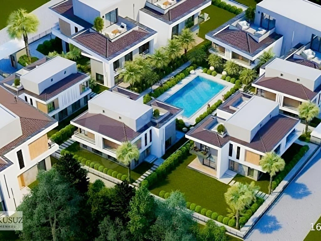 SEFERİHİSARDA HAVUZLU SİTEDE FULL MANZARALI SATILIK VİLLALAR - Görsel 22