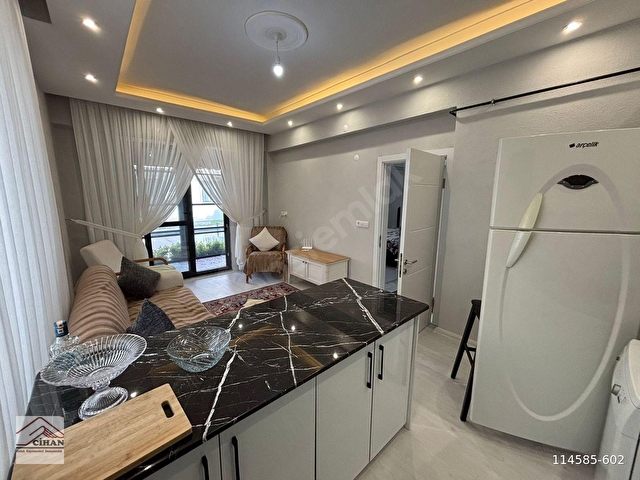 Havuza Cephe 2+1 Sıfır Eşyalı Kiralık Daire - Görsel 2