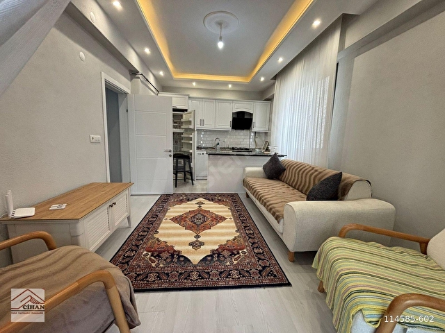 Havuza Cephe 2+1 Sıfır Eşyalı Kiralık Daire - Görsel 15