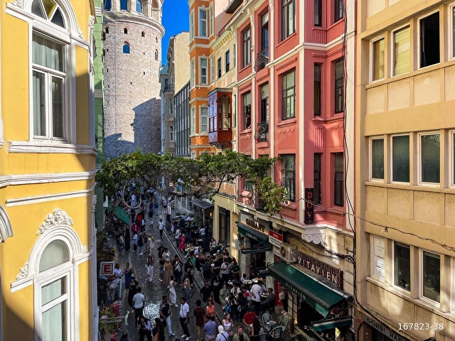 Beyoğlu Galatada Full Eşyalı Geniş 1+1 Kiralık Daire - Görsel 18