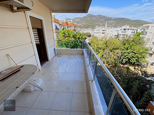 ALANYA GÜLLERPINARINDA 2+1 EŞYALI ASANSÖR, OTOPARK DENİZE 100mt - Görsel 17