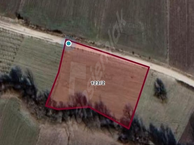 SAHİBİNDEN ASFALT YOLA 80 MT CEPHELİ 4493m2 TARLA - Görsel 4