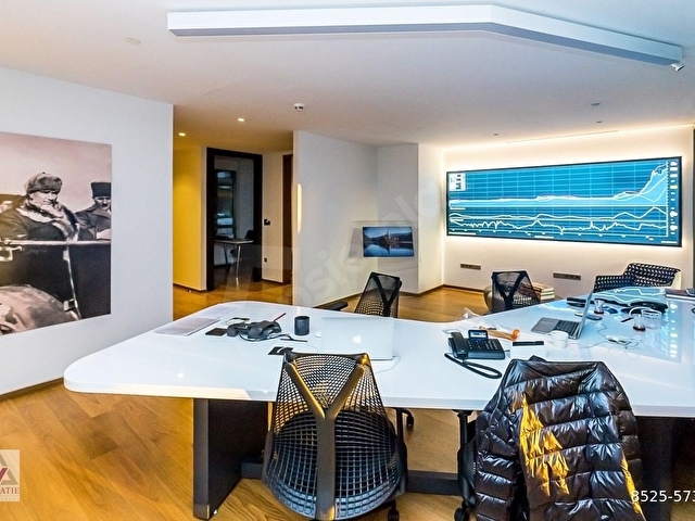 ZORLU CENTERDA GENİŞ TERASLI BOĞAZ MANZARALI LÜKS OFİS KATI - Görsel 20