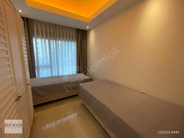 ALANYA MAHMUTLARDA OTEL KONSEPTLİ SİTEDE FULL EŞYALI 2+1 SATILIK DAİRE - Görsel 7