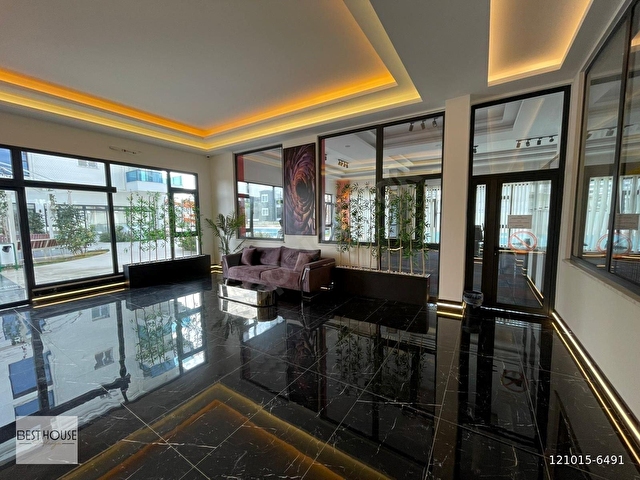 ALANYA MAHMUTLARDA OTEL KONSEPTLİ SİTEDE FULL EŞYALI 2+1 SATILIK DAİRE - Görsel 23