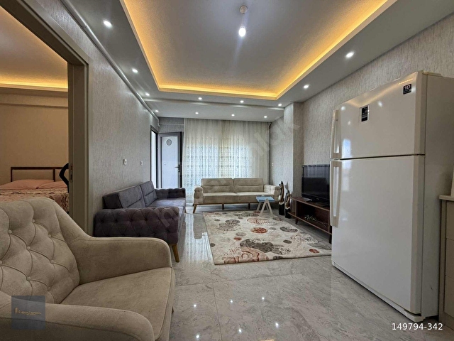 FUL EŞYALI 25 BİN KİRA GETİRİLİ ARA KAT ULTRA LÜKS 1+1 SATILIK - Görsel 3