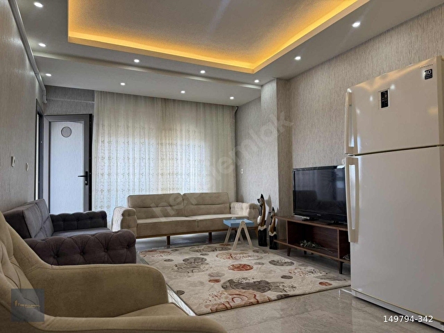 FUL EŞYALI 25 BİN KİRA GETİRİLİ ARA KAT ULTRA LÜKS 1+1 SATILIK