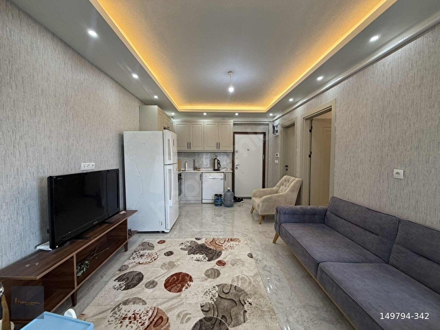 FUL EŞYALI 25 BİN KİRA GETİRİLİ ARA KAT ULTRA LÜKS 1+1 SATILIK - Görsel 9