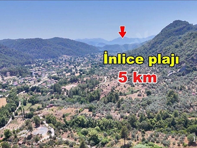 FETHİYE’DE DENİZE 10 DK. MESAFEDE 2058 M2 İMARLI. - Görsel 2