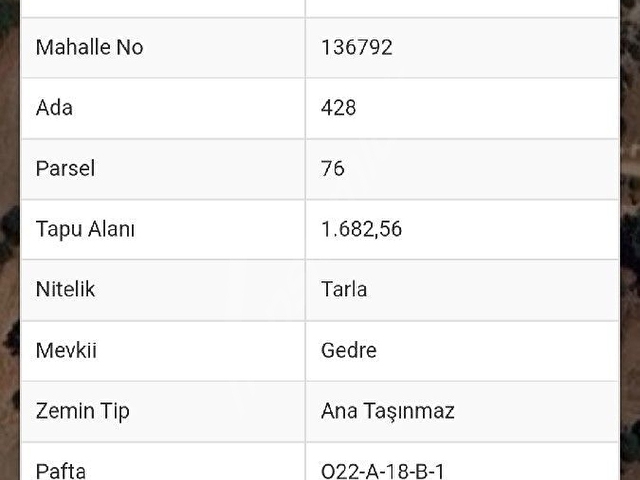 Muğla Fethiye Nif Mahallesinde Satılık Tarla - Görsel 4
