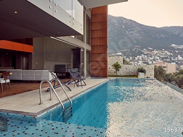 Günlük Kiralık 4 Odalı Villa - Antalya Kaş Kalkan Mahallesi - 8 Kişi Kapasiteli - Görsel 11