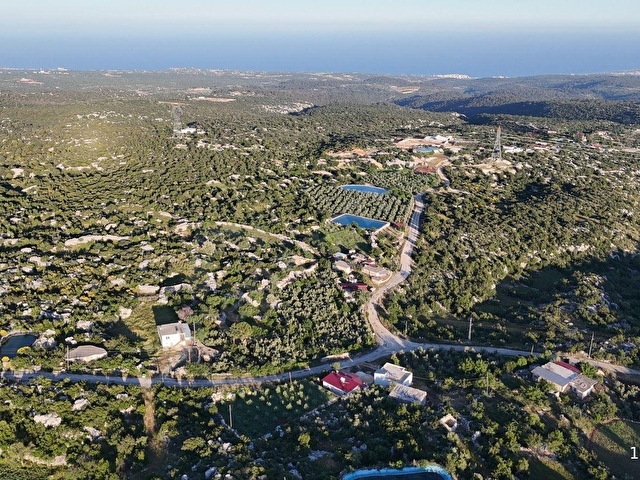 SİLİFKE OVACIK DENİZ SUSANOLUNA 15KM 3500M2 KARGİR EV ARSASI - Görsel 13