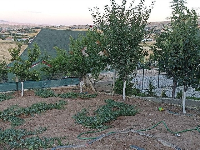 Güvenlikli Sitede 1+1 Taş Evli Bahçe - Görsel 13