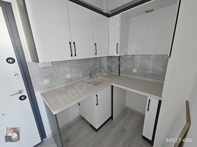 GÜVENAL EMLAK SATILIK APART DAİRE 1+1AYRİ MUTFAK ABBAS MAH HALKEĞİTİM YANI 4.KAT ASANSÖRLÜ YENİ BİNA - Görsel 5