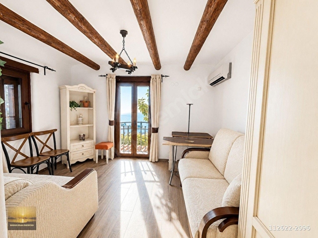 Bodrum Gümüşlükte satılık villa ingilizden 9 ada manzaralı ev full manzaralı denize yakın bahçeli - Görsel 23