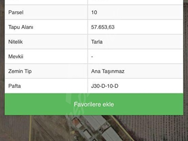 SATILIK ÇİFTLİK 57.654m2 ÜZERİNDE HAZIR KURULU KONUMDA ŞEREFLİKOÇHİSAR AKARCA MAHALLESİ - Görsel 2