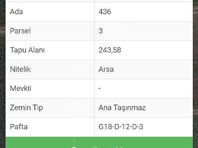 Şarköy istiklal 243m2 Satılık Arsa - Görsel 3