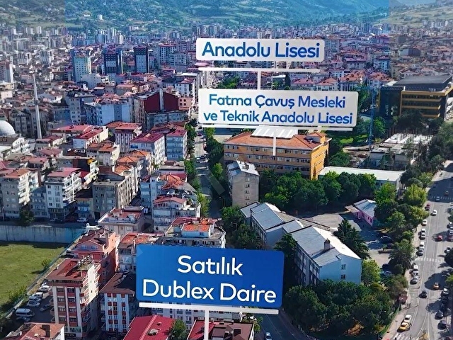 GAZİ DEVLET HASTANESİ KARŞISINDA 230 M2 SATILIK DUBLEKS DAİRE - Görsel 2