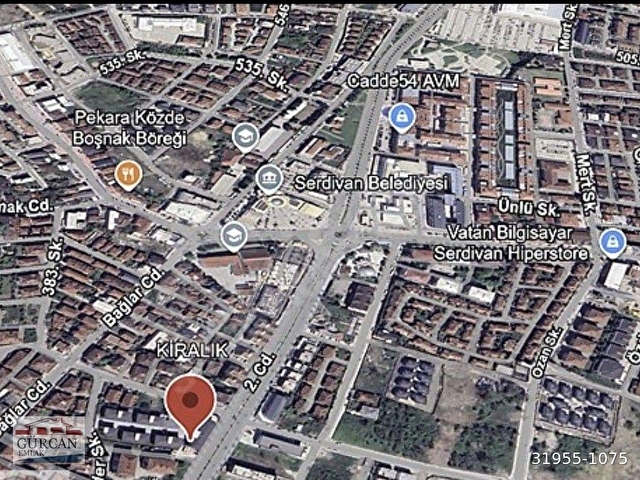 SERDİVAN 2. CADDE DE, TABELA DEĞERİ YÜKSEK, KİRALIK KÖŞE OFİS - Görsel 17